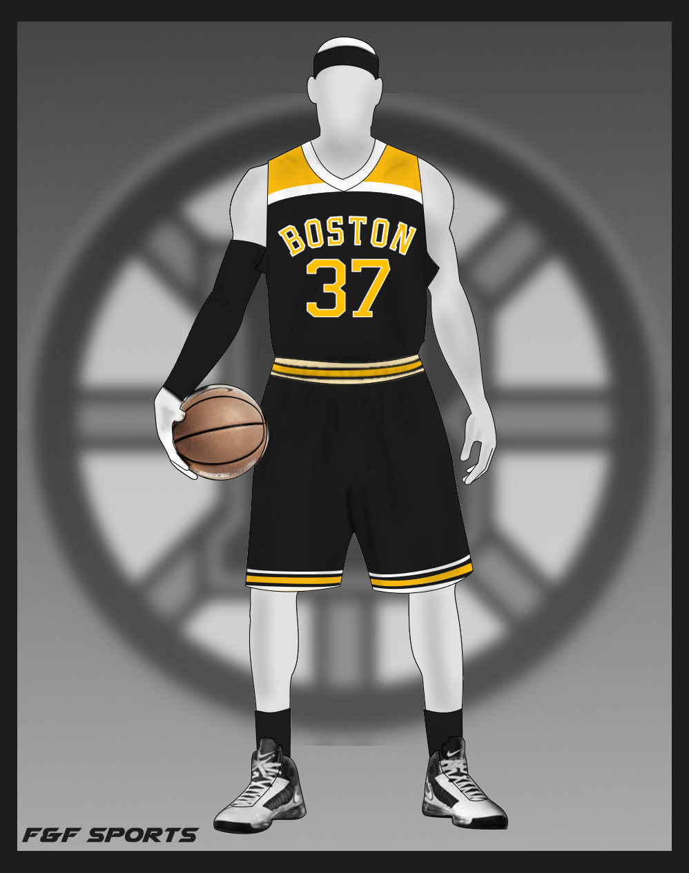 boston bruins basketball jersey