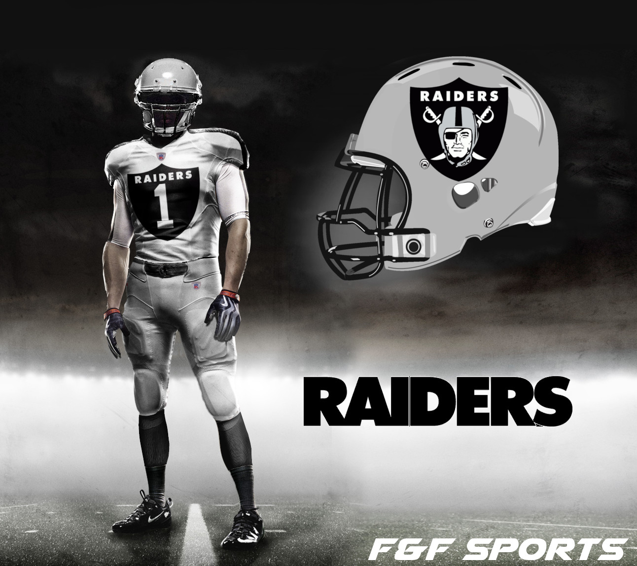 raiders away jersey color